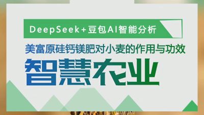 老铁们，马上准备冬小麦种植肥料了，我们用AI智慧农业分析了，美富原，叶碳酶乳酸肽活性硅，中药提取物加矿源，加枯草芽孢杆菌和胶冻样类芽孢杆菌的，中微量元素肥料硅钙镁肥，对小麦提质增产作用功效做分析，大家
