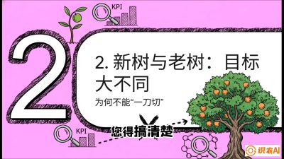 第3节：【春肥策略】开春底肥：新树&ldquo;扩版图&rdquo;，老树&ldquo;点引擎&rdquo;，课程：《柑橘底肥&ldquo;翻身账&rdquo;：从改土到高产的实战全书》