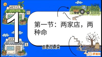 第1节：【农资人思维重塑】别做搬运工！千万级门店的&ldquo;三不等&rdquo;生意经，课程：《农资实战特训：从&ldquo;坐商&rdquo;到&ldquo;千万服务商&rdquo;的进阶路》