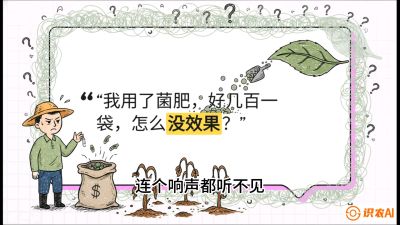 第4节（活化篇）： 土壤里的&ldquo;雇佣兵&rdquo;&mdash;&mdash;如何用菌剂以小博大，解决死棵难题，课程：《揭秘土壤的秘密：让土地帮你赚钱》#识农AI