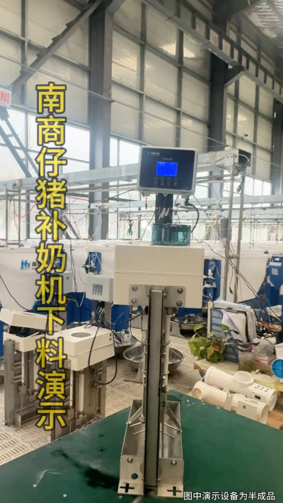 小猪抢不到奶，干瘦不长肉？成活率总上不去？😭
自从用上南商农科这款仔猪补奶机，再也没这烦恼！
✅ 一键设置下料参数，新手也能上手
✅ 恒温补奶，小猪抢着喝，长势超均匀
从车间精工组装到猪场落地使用，每