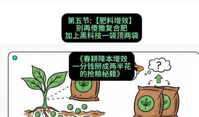 第五节：【肥料增效】别再傻撒复合肥，加上&ldquo;黑科技&rdquo;一袋顶两袋